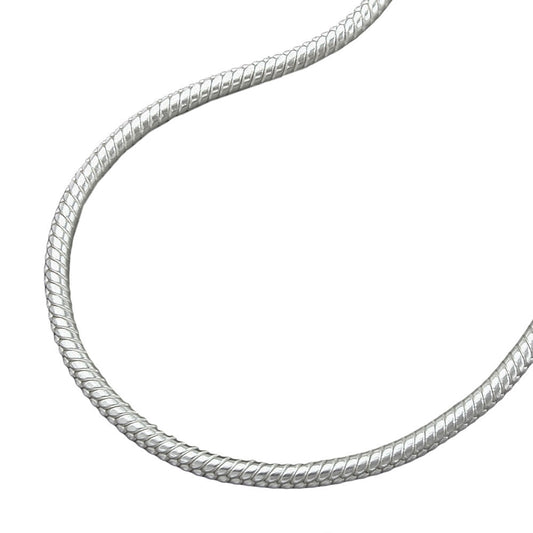 Armband 15mm Schlangenkette rund glänzend Silber 925
